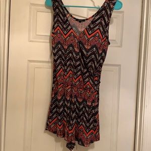 Patterned Romper